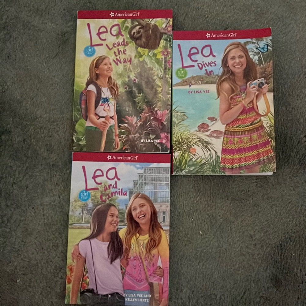 American Girl Lea Clark Kids Chapter Book Series Books 1-3 Reading Age 8+